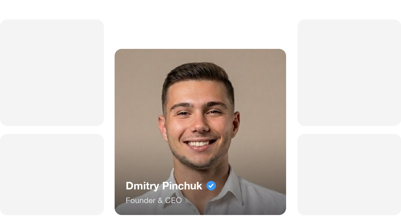 Dmitry Pinchuk, Founder & CEO